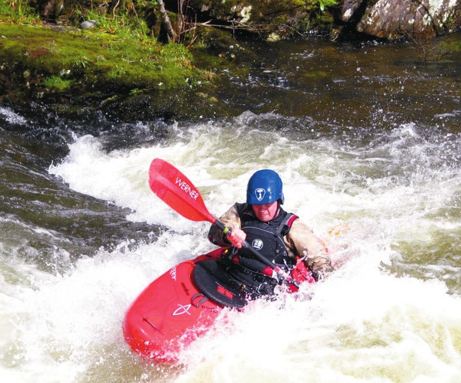 Outdoor Education (contd.) BCU 4 Star White Water Kayak Training This award tests the skills required to move the kayak whilst on intermediate moving white water.