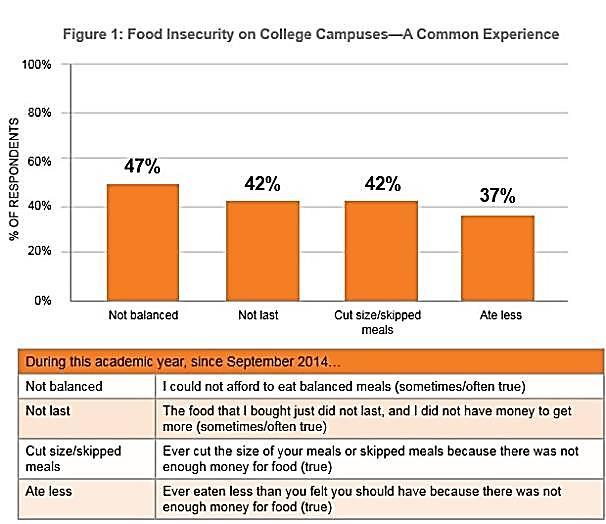 FOOD INSECURITY Source: Wisconsin HOPE Lab, January 13, 2016, What We re