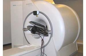 The magnetic field of a typical MRI is 25,000