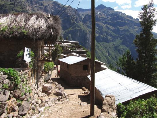 Isolated in Rural Poverty You feel as if you ve stepped backward in time when you visit the remote village of Hulliac, Peru, located deep in the Andean mountains.