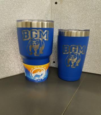 BGM Bear Backers are selling Insulated Cups