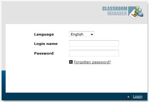 FIRST STEPS WITHIN THE CLASSROOM MANAGER STANDARD In this section you will find out what the Classroom Manager Standard is and how to log into it.