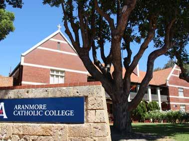 Aranmore Catholic College We encourage students to strive for excellence in all areas of human achievement and believe in educating the whole person.