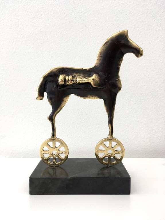 Horse of Troy 1 $650 Bronze