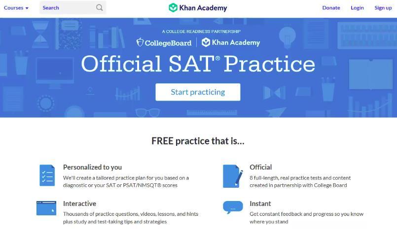 Official SAT Practice & Coach Tools If you don t have a Khan Academy Account,