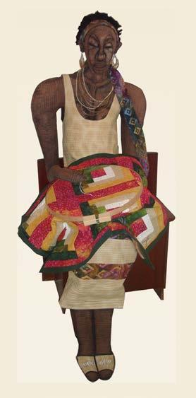 Fabric and textile art from across the world embodies a bold delicacy one that shows a homely, yet global perspective, and emits a personal, yet communal energy.