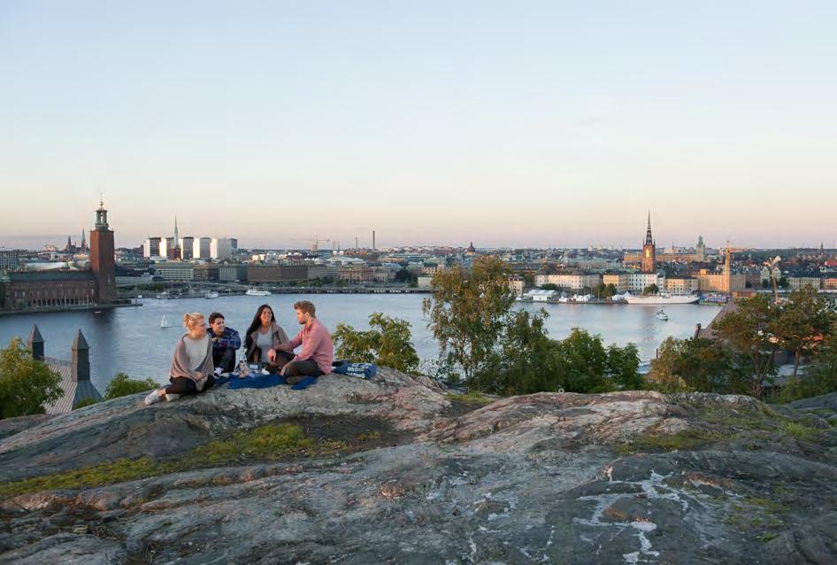 Stockholm is a cultural hub and economic centre, with many green areas and surrounded by water, making it an ideal place in which to enjoy a relaxed and exciting student life.