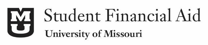 MizzouSFA 2018-2019 Instructions Instructions to MU Students: You must be in good academic standing at MU and have no holds on your student account by the MU Cashiers Office or the MU Registrar at