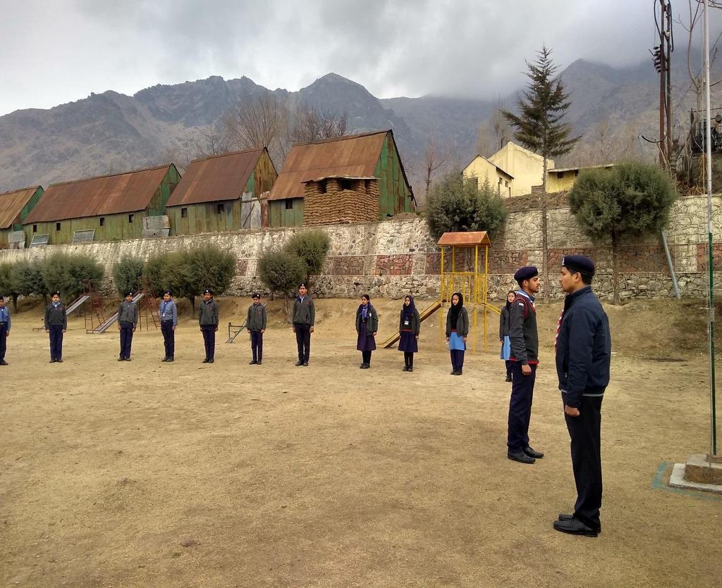 Bharat Scouts & Guides Activities The scouts and guides unit carries forward the training given as cubs and bulbul s.
