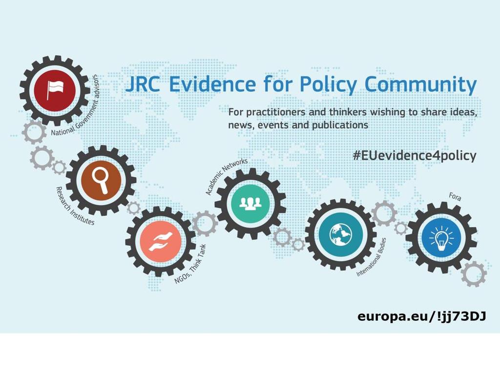 JRC Community of practices If you want to join this community, join our online Community of Practice. We have an online presence with some resources and a place to share your news and events.