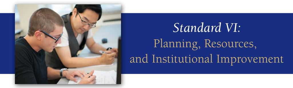 The institution s planning processes, resources, and structures are aligned with each other and are sufficient to fulfill its
