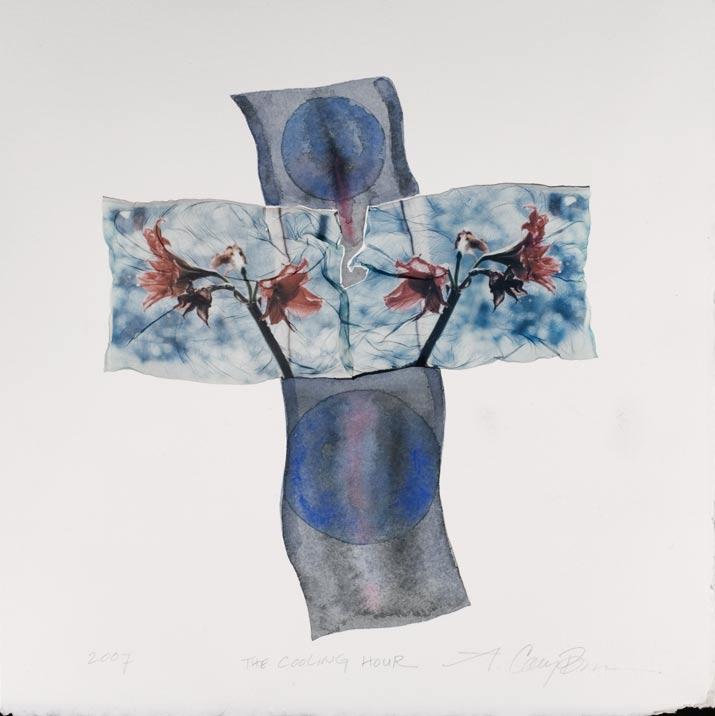 Cary Brown The Cooling H0ur 2007 Polaroid emulsion lift and watercolor on paper Image the artist Courtesy