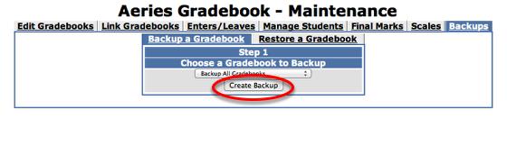 on "Create Backup" Step 5 You will see a