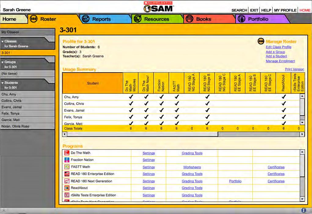 Enrolling Students Students are enrolled in Do The Math modules and Do The Math Now! through SAM.