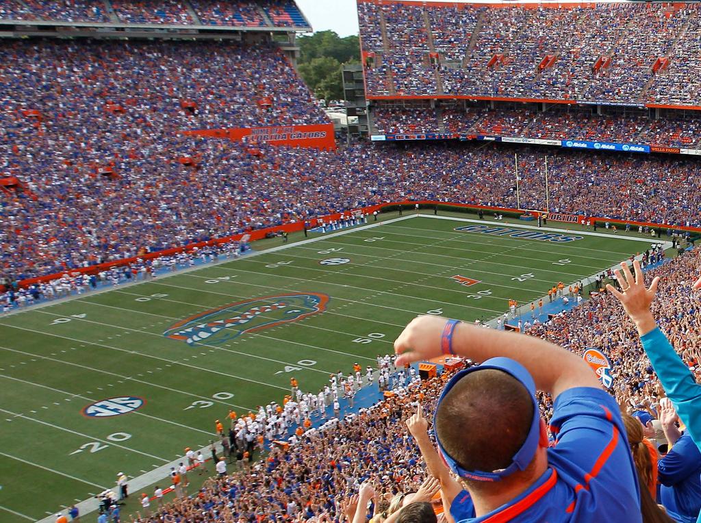 WHERE GATORS COME TO CELEBRATE Whether it s for a tailgate before the game or a victory celebration afterward, Celebration Pointe is the perfect home for Gator fans.