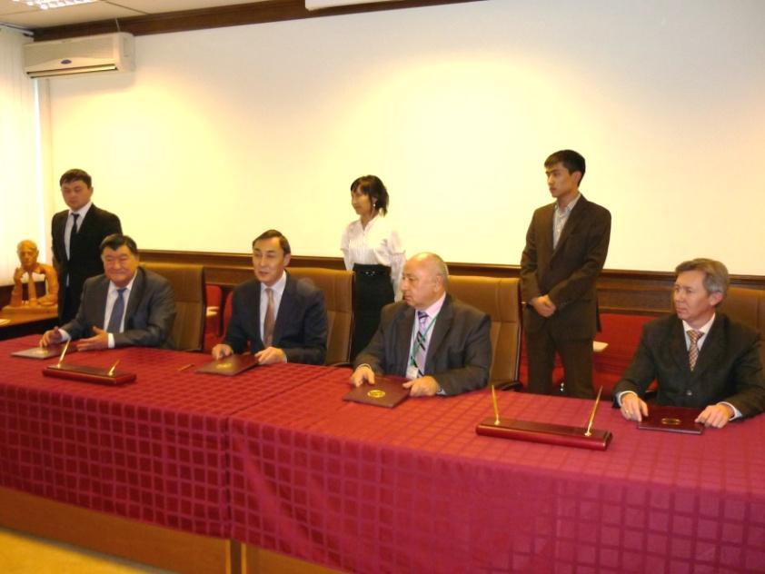 During CP held in Astana on November 19, 2009 a four-side