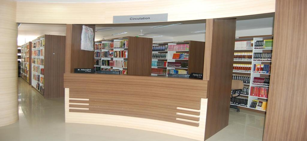 Reprographic facility is available in the library. The library has a DelNet facility which helps in accessing the books of all the national and international libraries.