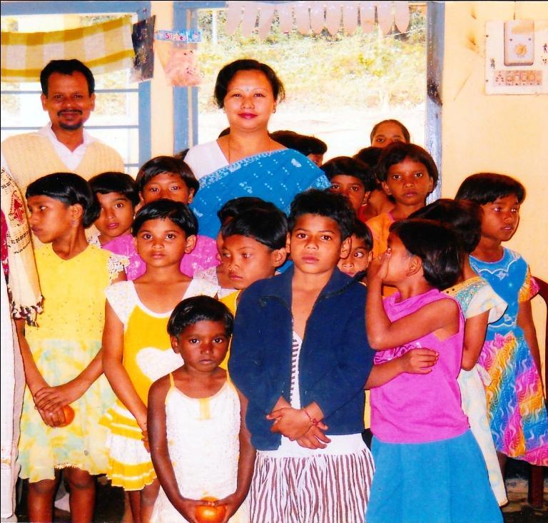 b) Programme on Sishugram, an orphanage Centre in North Guwahati, 10.08.