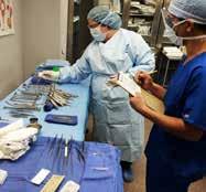 They learn to multitask and communicate effectively, have a knowledge of surgical procedures that creates the ability to anticipate the surgeons needs, and provide compassionate, effective patient