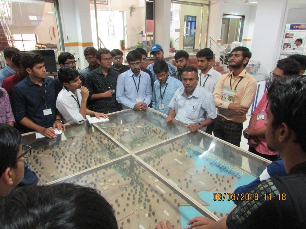 Surat (07/03/2018) Plant visit by students of G H Patel