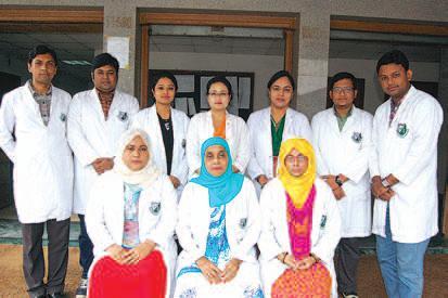 DEPARTMENT OF PHYSIOLOGY From left to right: First row: Dr. Razia Sultana, Asstt. Prof.