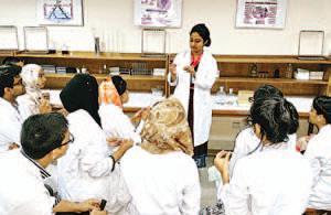 Hands-on-training are conducted in Physiology Laboratory during practical works to