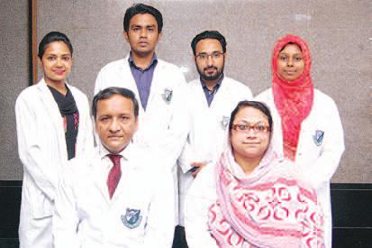 DEPARTMENT OF FORENSIC MEDICINE From left to right: First row: Prof.
