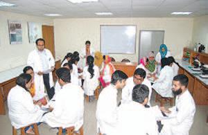 facilities to impart hands-on-training to the students.