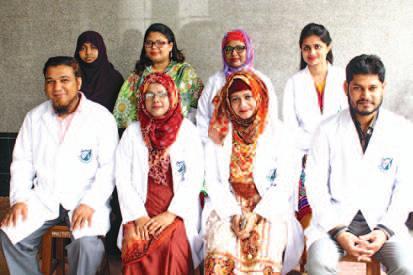 DEPARTMENT OF PHARMACOLOGY From left to right: First row: Dr. Md.