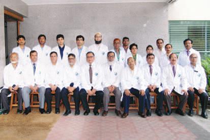 Shariful Islam, Registrar The Department of surgery boasts of a very strong faculty of eminent teachers.