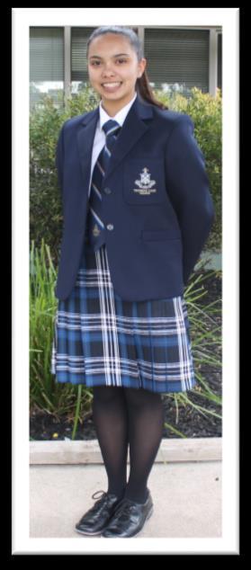 The final instalment of these changes is the girls winter skirt. Attached is a photo of the correct winter uniform for your perusal.