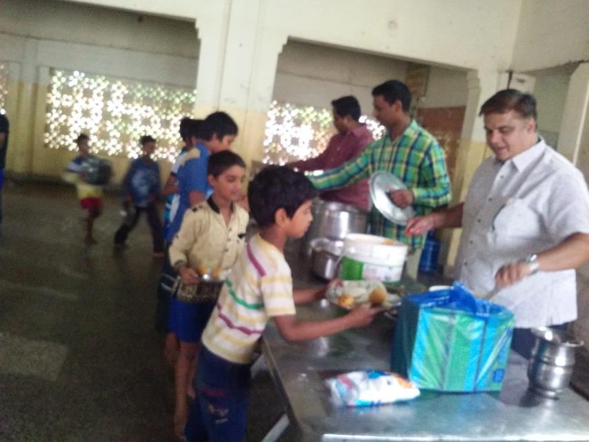 22.7.2018: Sri Ravindra garu and Sneham Charities members from Bhavanipuram