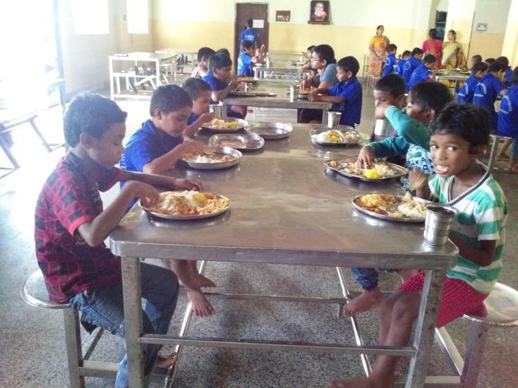 provided special lunch to our children at Premvihar Boys Home on