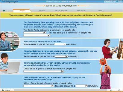 Teacher s Manual to the Student s Zone Intro The Intro screens provide students with an activity that introduces them