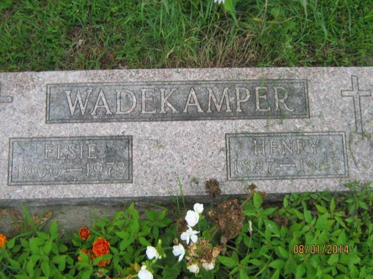 WADEKAMPER, ELSIE E.