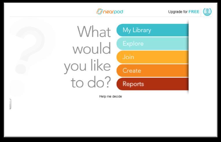 SAVED REPORTS: In addition to helping you create interactive presentations for students, Nearpod also stores all of your data in