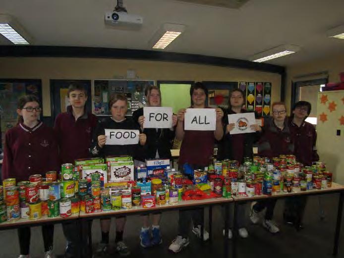 THANK YOU Class 11 would like to thank everyone for supporting their Community initiative of Kick in a Can Drive 2018.