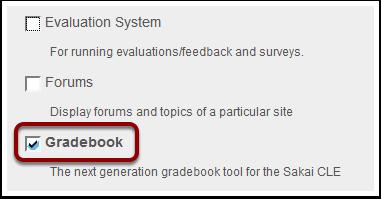 All Gradebook data from your previous courses will appear in Sakai 11 in the Gradebook Classic tool. At any time after the upgrade you can add the new Gradebook tool to any SU17 or previous course.