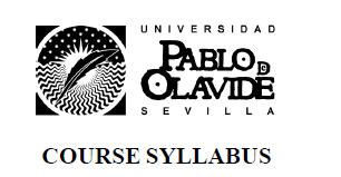 Academic year: 2017-2018 Course description Degree: Environmental Sciences, University Pablo de Olavide, Seville Course: Sampling methods in Ecology Departament: Physical, Chemical and Natural
