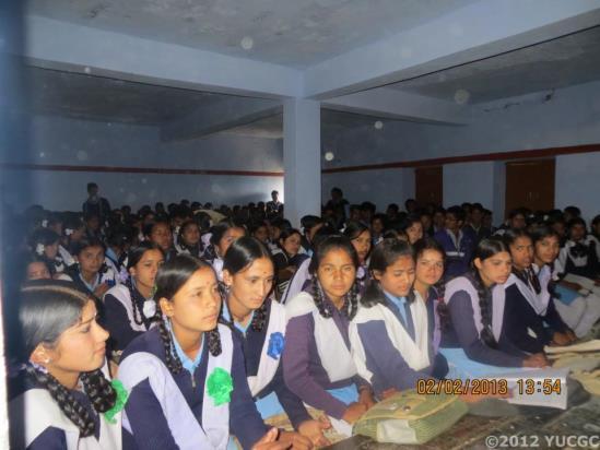 Shri Joginder Rawat approached Young Uttarakahnd to conduct a Career awareness program in his inter college about career awareness in high education as well as right guidance in career in different