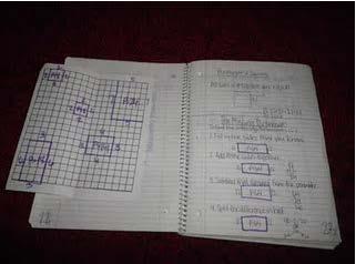 Math Notebook In mathematics, it is necessary to show your work. Don t feel as if you need to print out the study sheets.