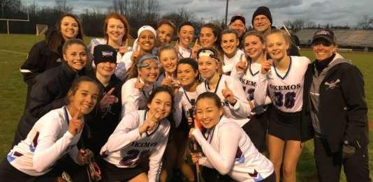 The girls level of play helped us carry on the tradition of Okemos Girls Lacrosse by winning both the CAAC and Regional titles.