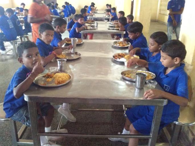 provided Special Lunch to our children at Premvihar Boys