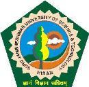 GURU JAMBHESHWAR UNIVERSITY OF SCIENCE AND TECHNOLOGY, HISAR (Established by State Legislature Act 17 of 1995) A Grade, NAAC Accredited (State Govt. University) To 1.