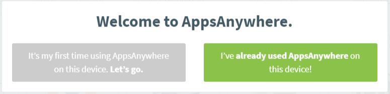All staff and students are free to install AppsAnywhere to their personal computer as well. The following instructions lead you through the process of installing AppsAnywhere on your personal device.