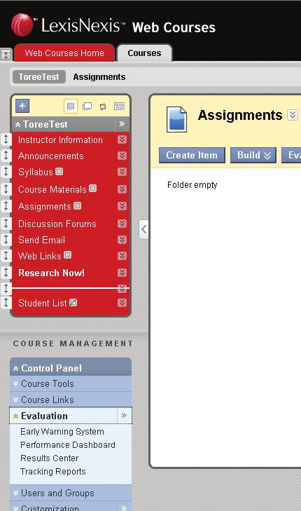How Do I Access Student Assignments? On the Control Panel, click Evaluation.3 Next click Results Center.
