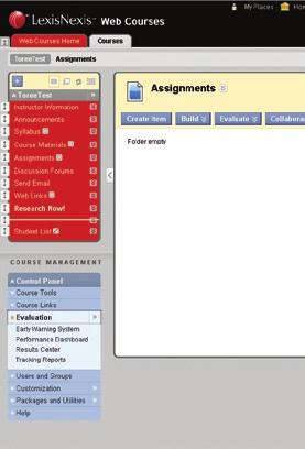 How Do I Provide Feedback on Assignments? On the Control Panel, click Evaluation. 3 Next click Results Center.