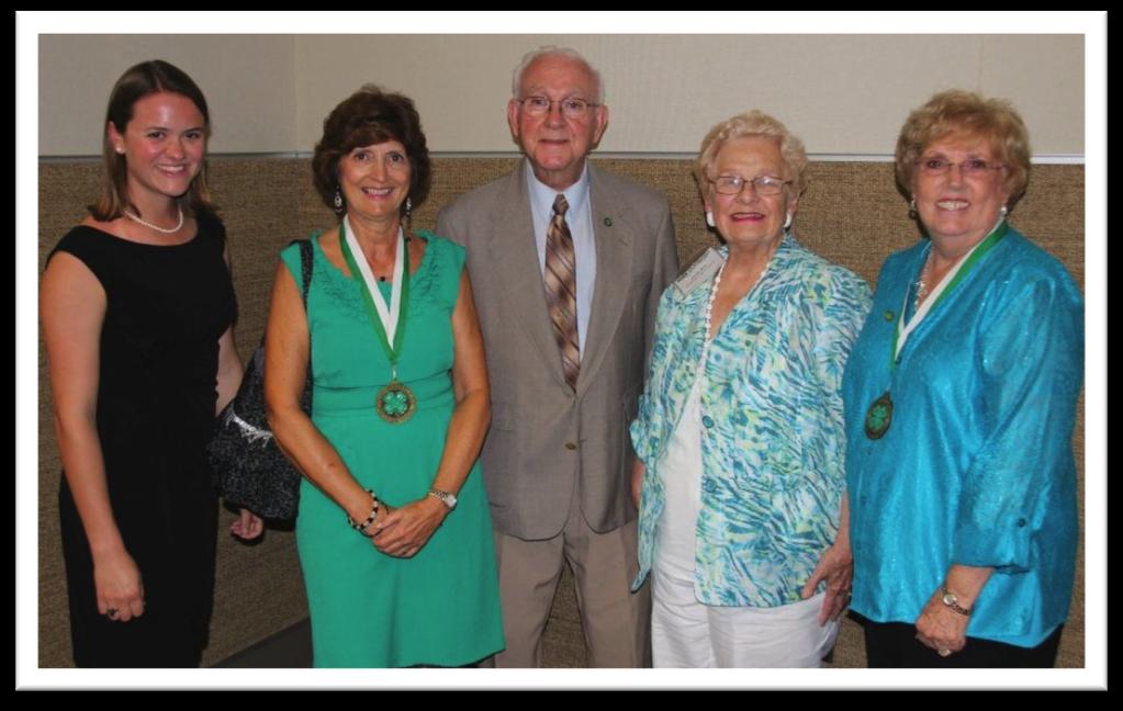 levels. This year six association members were honored for their contributions to 4-H and their community as alumni. Mr. Bruce Woodard, of Smithfield, was recognized with the N.C.