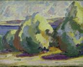 Royal BC Museum, BC Archives. Emily Carr, Study in Colour and Form, 1911. Oil on canvas. PDP00668.