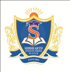 SIDDHARTH INSTITUTE OF ENGINEERING & TECHNOLOGY (AUTONOMOUS) Academic Regulations (R18) for MBA (Regular-Full time) CHOICE BASED CREDIT SYSTEM (CBCS) (Effective for the students admitted into I year